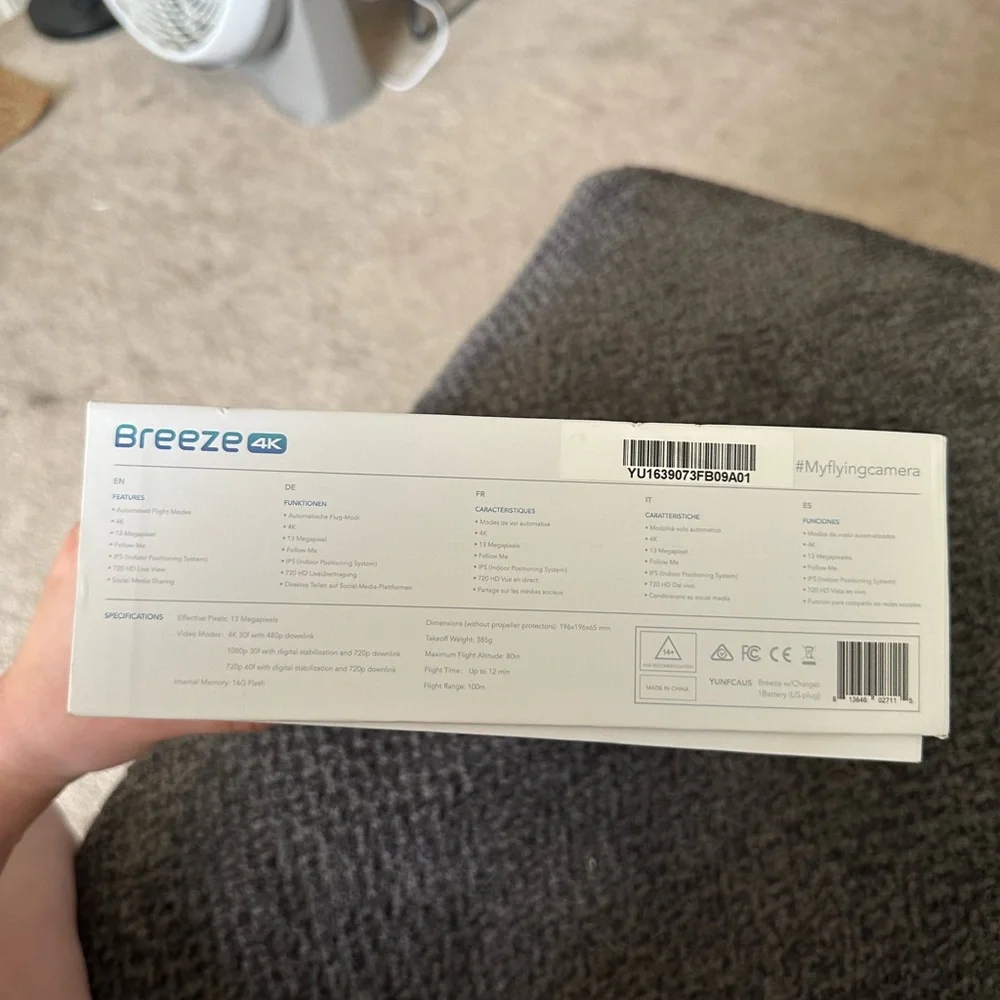 YUNEEC BREEZE 4K DRONE